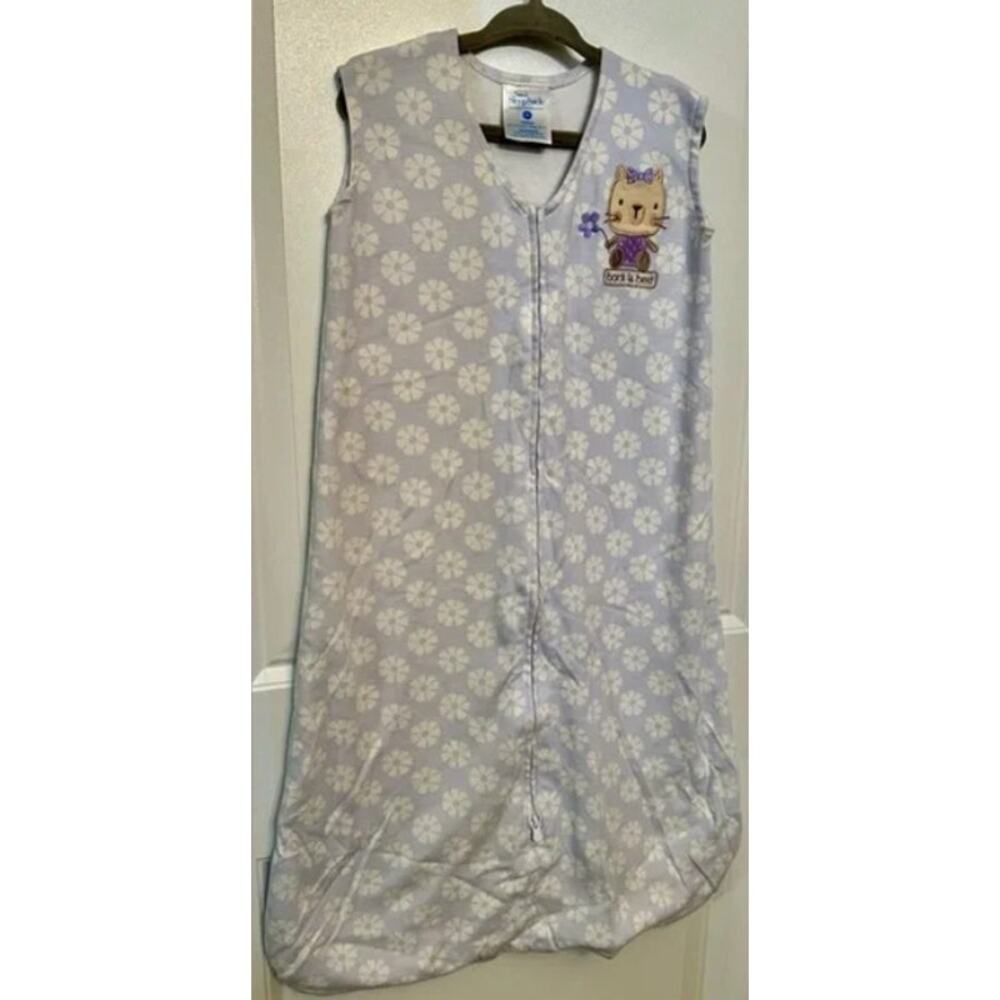 Halo SleepSack in Soft‎ Purple and White Flowers Medium